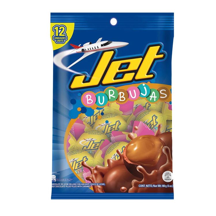 Burbuja Jet x 12 und x 168 g Tiendas Metro Colombia