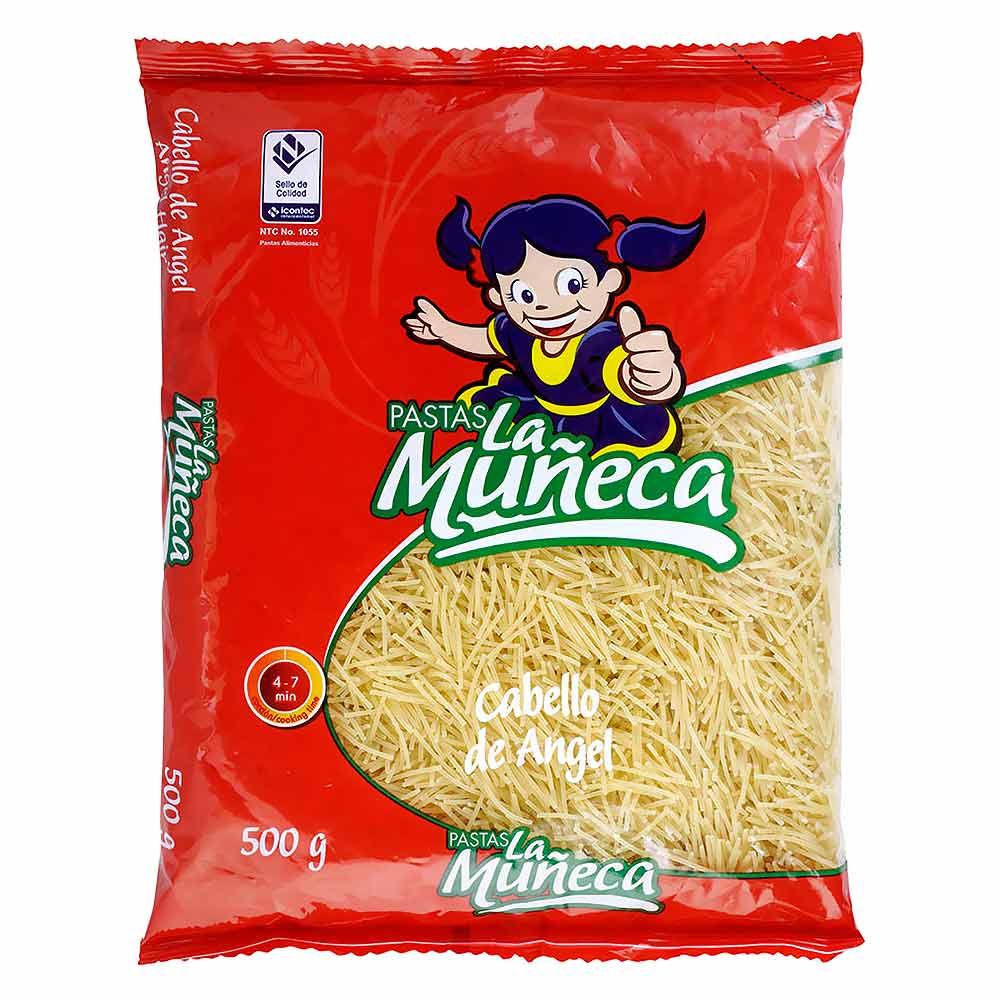 Pasta Cabello De Angel Pastas La Muñeca x 500 g Tiendas
