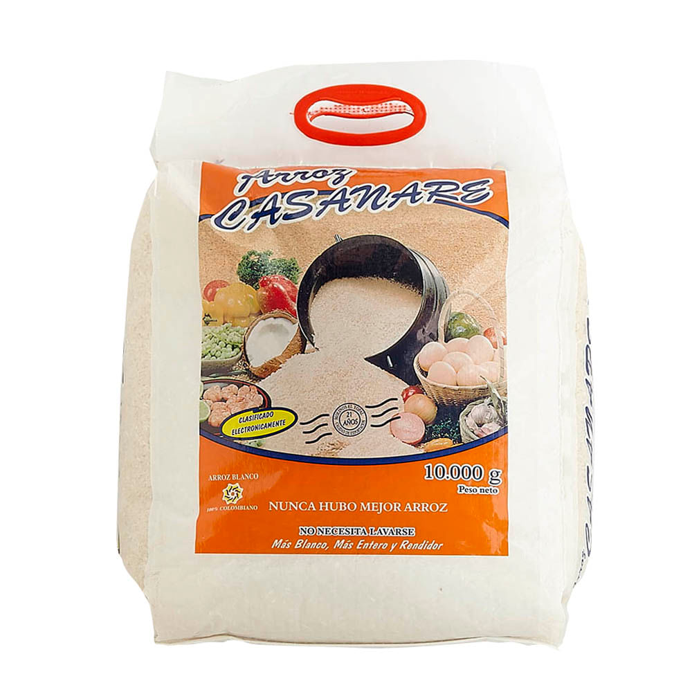 Arroz Casanare X 10 Kg Tiendas Metro Colombia