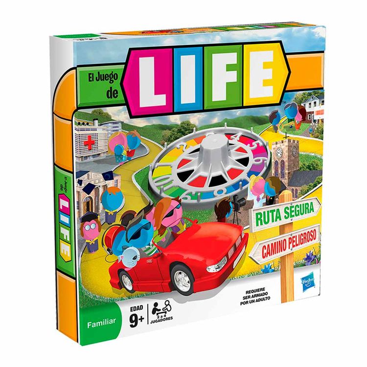 juego de mesa game of life hasbro c01611