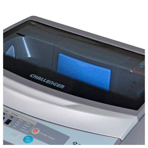 lavadora challenger cw5712 gris 24lb 12kg