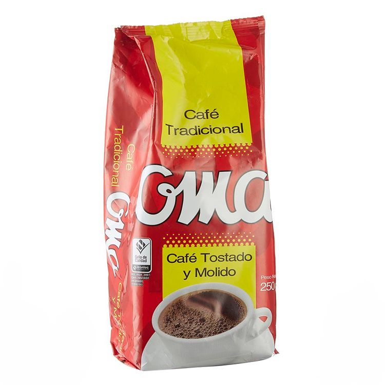 Café oma tradición Colombia X 250 g Tiendasmetro.co