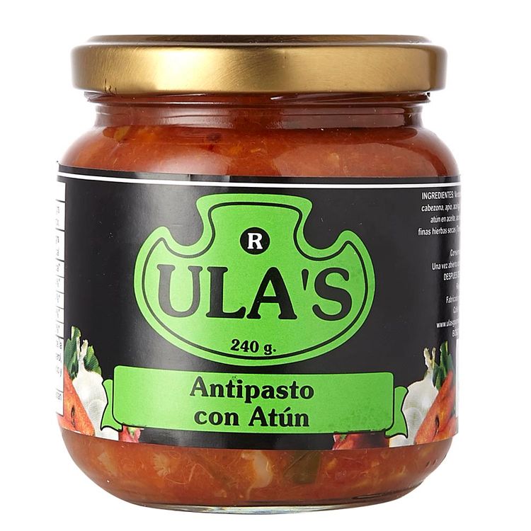 Antipasto con atún Ulas x 240g Tiendasmetro.co Tiendas Metro Colombia