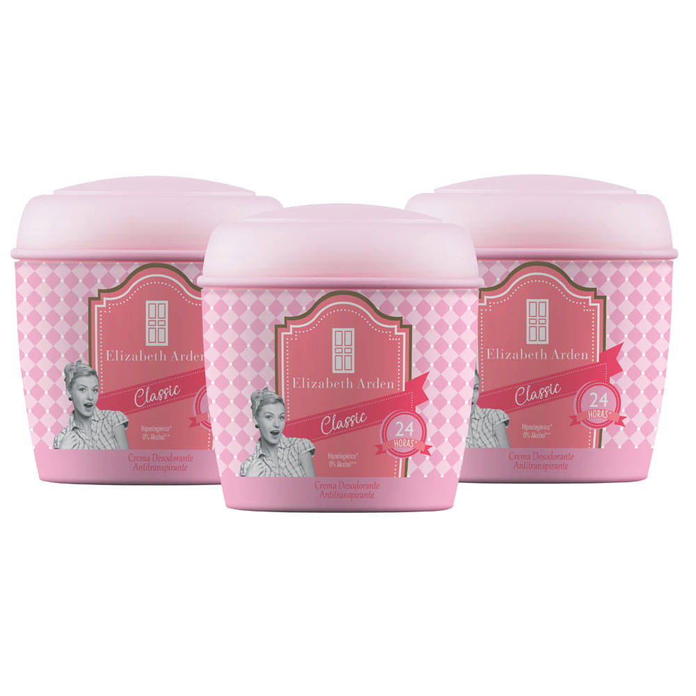 Compra ahora tu Desodorante Elizabeth Arden clásico crema x 3 und x 60g