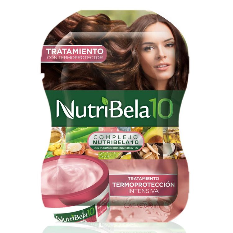 Tratamiento Nutribela 10 termoprotección intensa x 70 ml