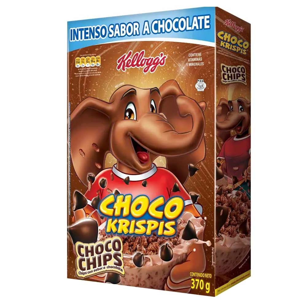 Cereal Choco Krispis choco chips x 370 g Tiendas Metro Colombia