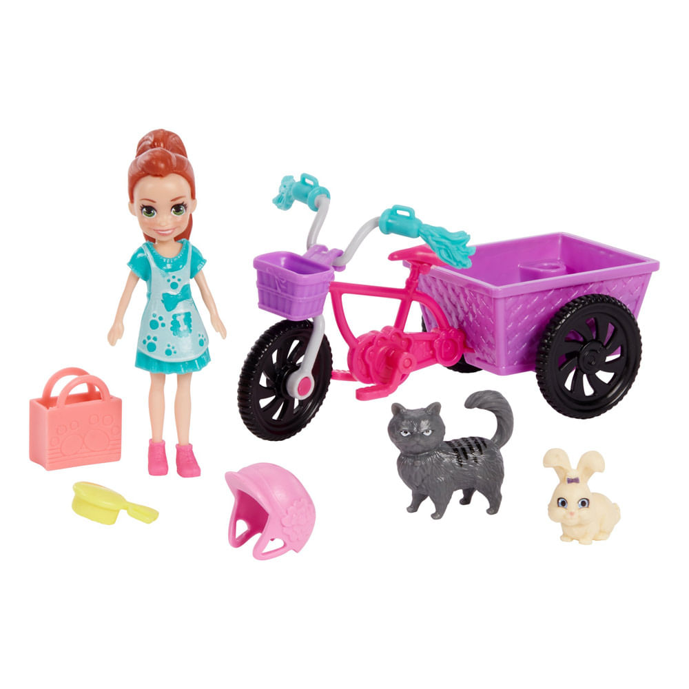 polly pocket carrito de helados