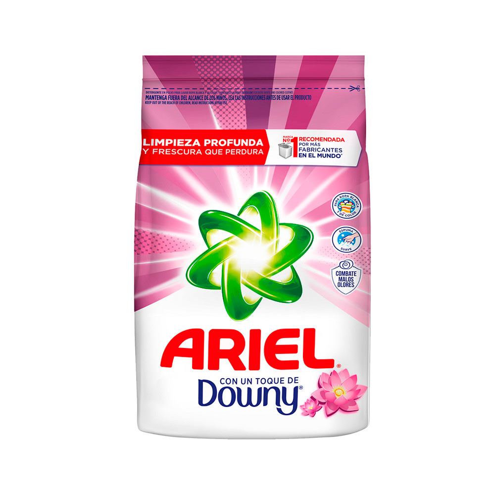 Detergente Ariel Downy espuma suave polvo x 4 kg - Tiendas ...