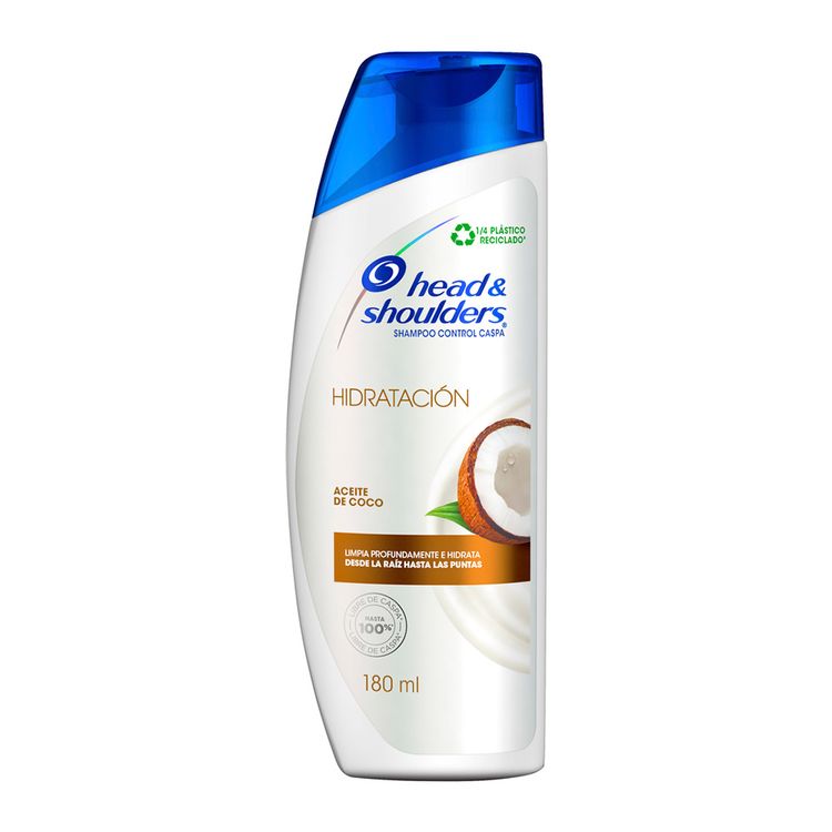 Shampoo Hidratación Aceite De Coco Control Caspa 180 ml