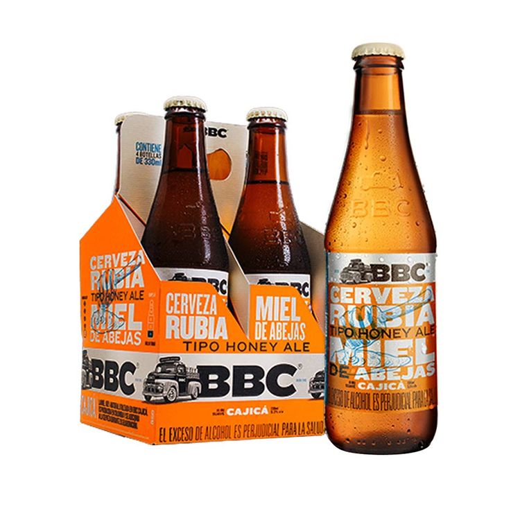 Cerveza BBC Rubia Cajica X 4 Und X 1320 Ml - Tiendas Metro Colombia