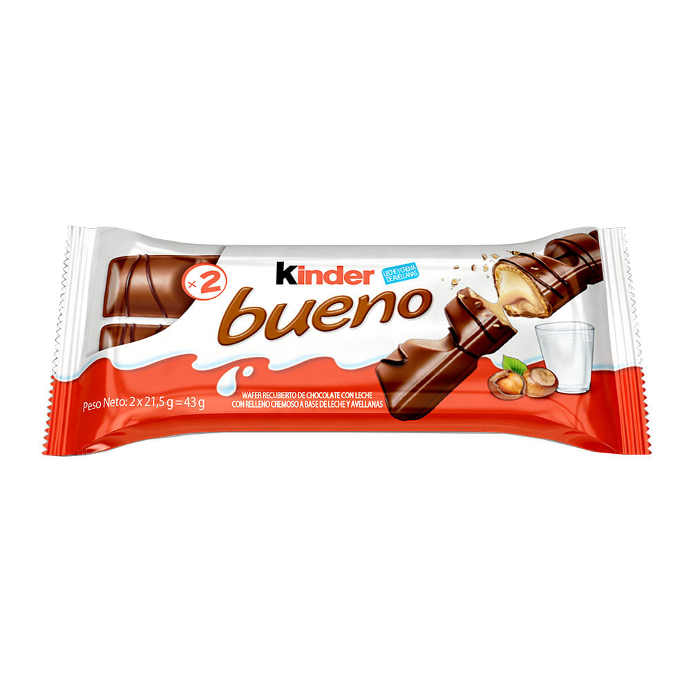 Chocolatina buenobarra Kinder x 43 g Tiendas Metro Colombia