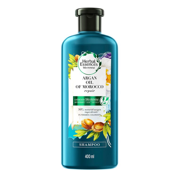 Shampoo Herbal essences repara aceite argán x 400 ml