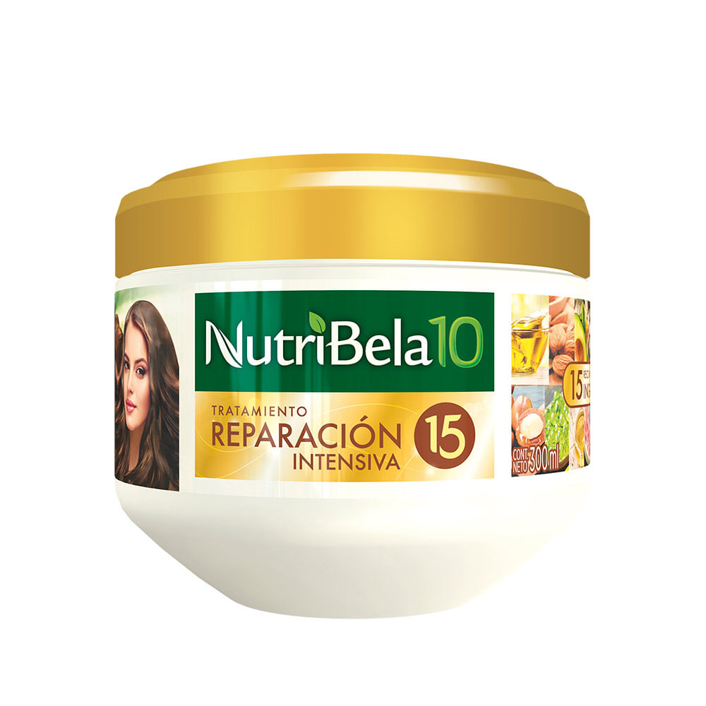 Tratamiento Nutribela capilar reparación 15 x 300ml