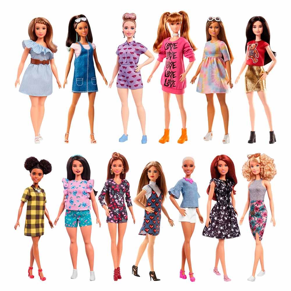 todas las barbies fashionistas