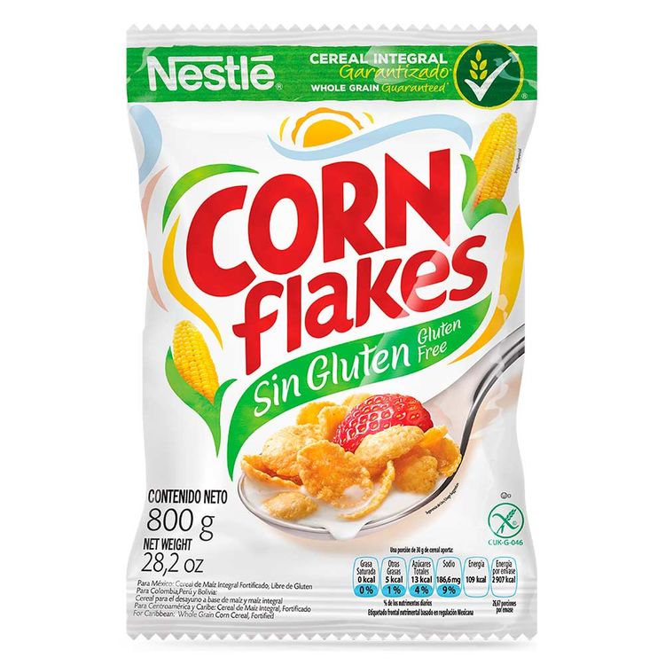 Cereal Corn Flakes Sin Gluten Bolsa x 800g Tiendas Metro Colombia