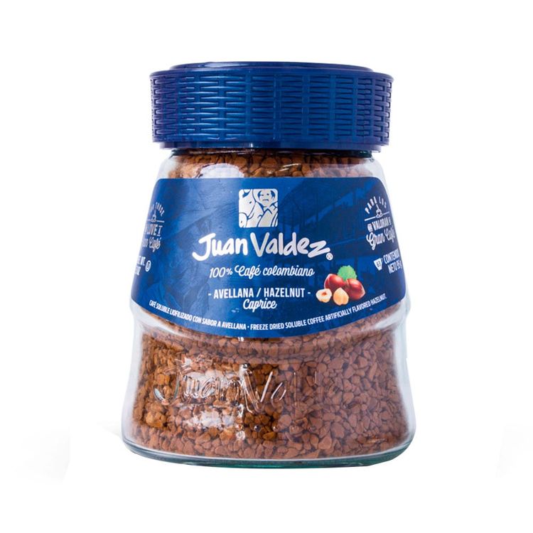 Café Juan Valdez Soluble Liofilizado Avellana x 95g