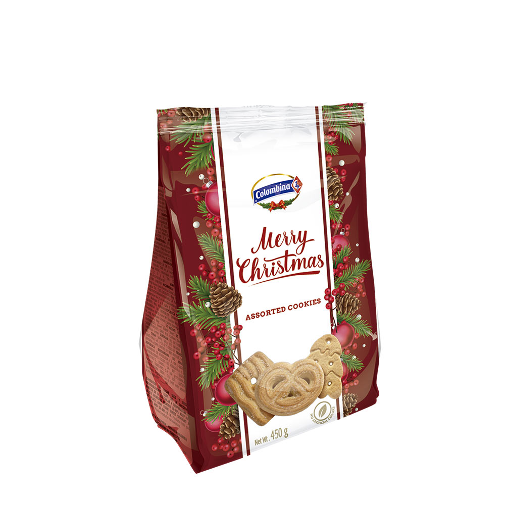 Galletas Colombina Surtidas Feliz Navidad X450G - Tiendas Metro Colombia