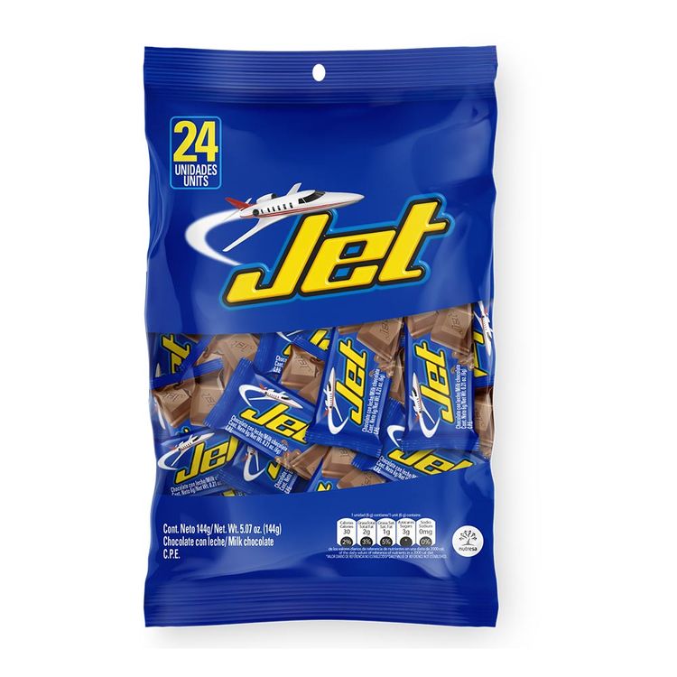 Chocolatina Mini Jet x 144g Tiendas Metro Colombia