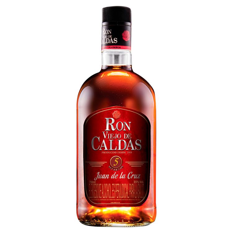 Ron Viejo De Caldas Juan De La Cruz X750ml Tiendas Metro Colombia