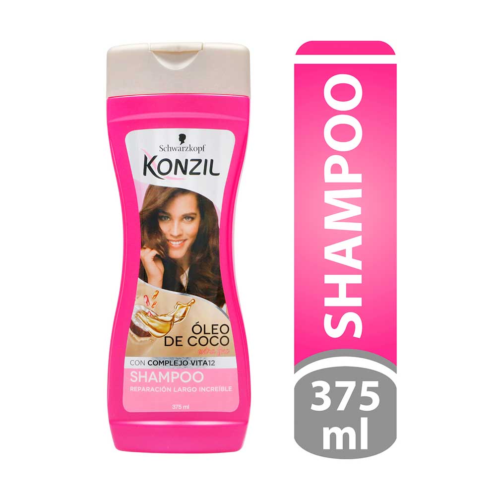 compra en nuestra tienda online: Shampoo oleo de coco Konzil 375ml c/u (2 pack)